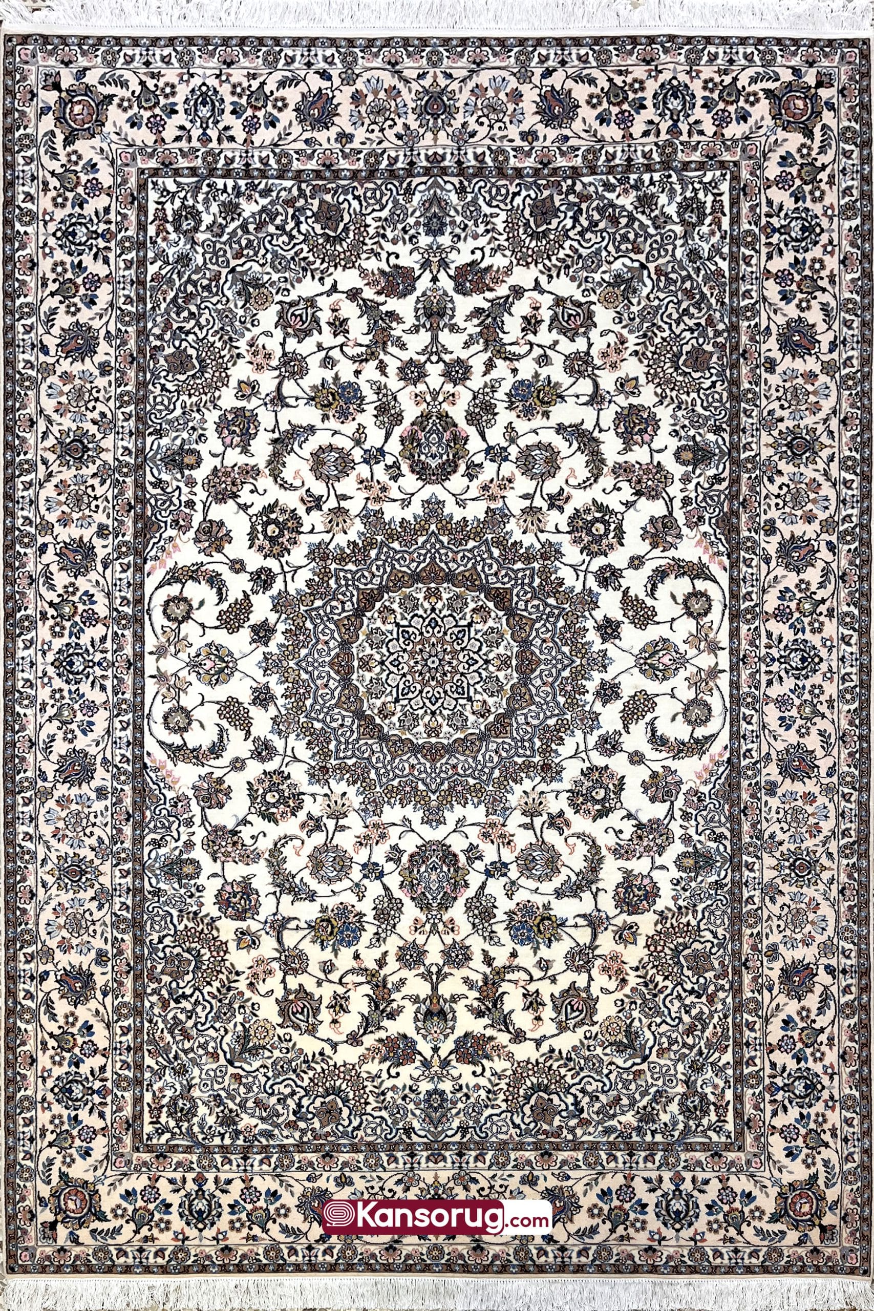 Persian Nain Carpet Six Meters 9La - kansorug