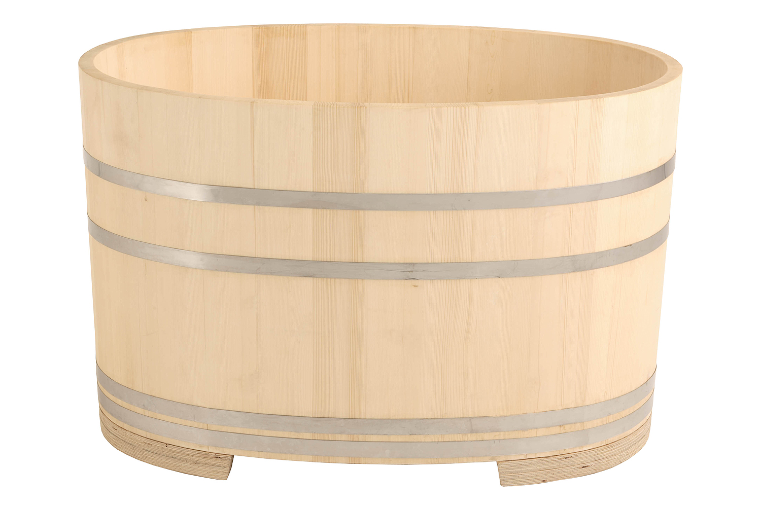 小判形木製浴槽（桶風呂） | 檜風呂(ヒノキフロ)・木風呂・木製浴槽の