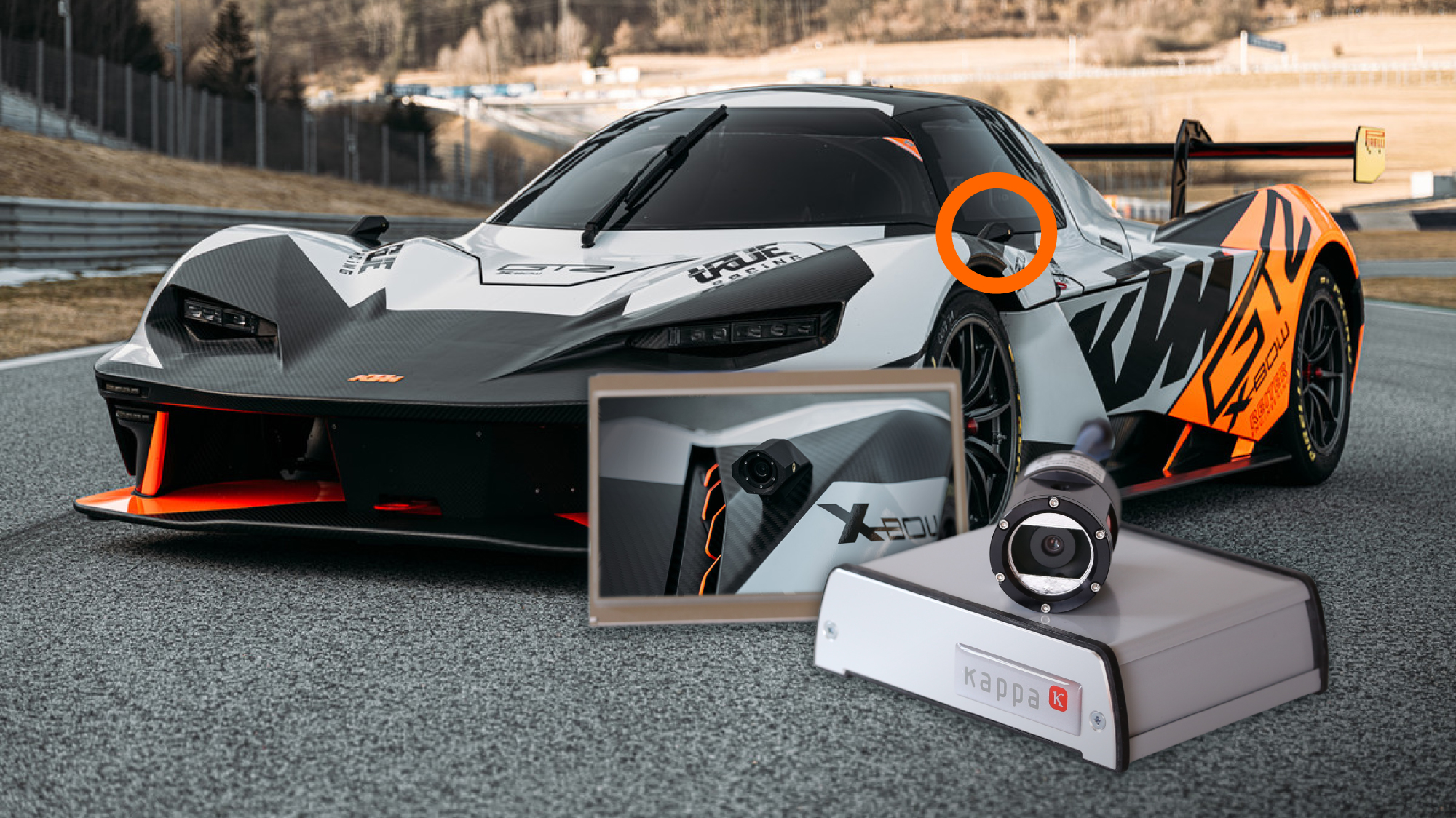 Innovative camera technology from Kappa optronics for KTM X-BOW