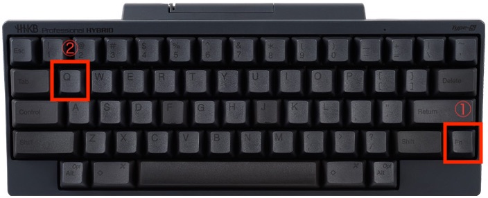 HHKB HYBRIDのBluetooth接続先を切り替える - karakaram-blog
