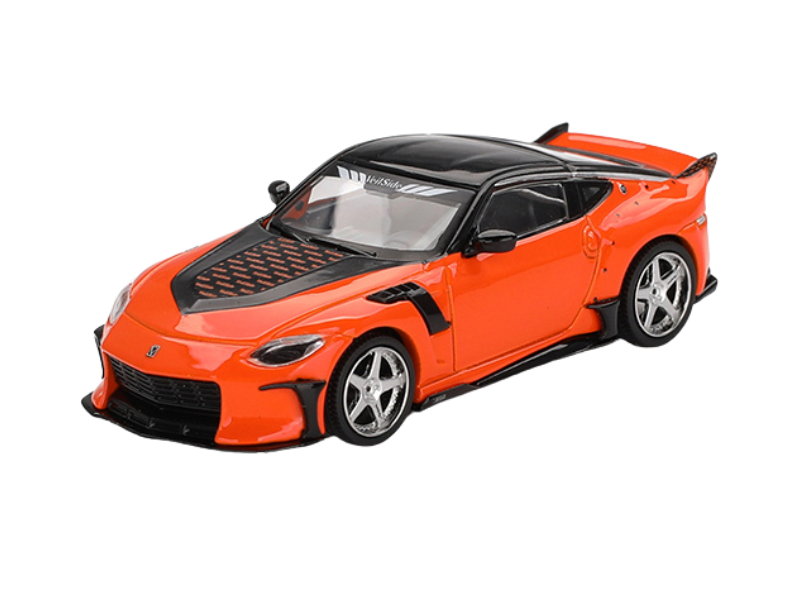 PRE-ORDER Nissan Z VeilSide FFZ400 – Orange (Mini GT) Diecast 1:64