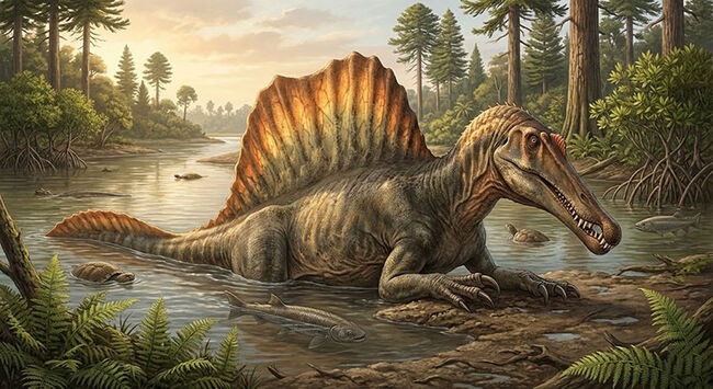 エナメル質に美しい光沢あり、北アフリカ・モロッコの白亜紀層から採集