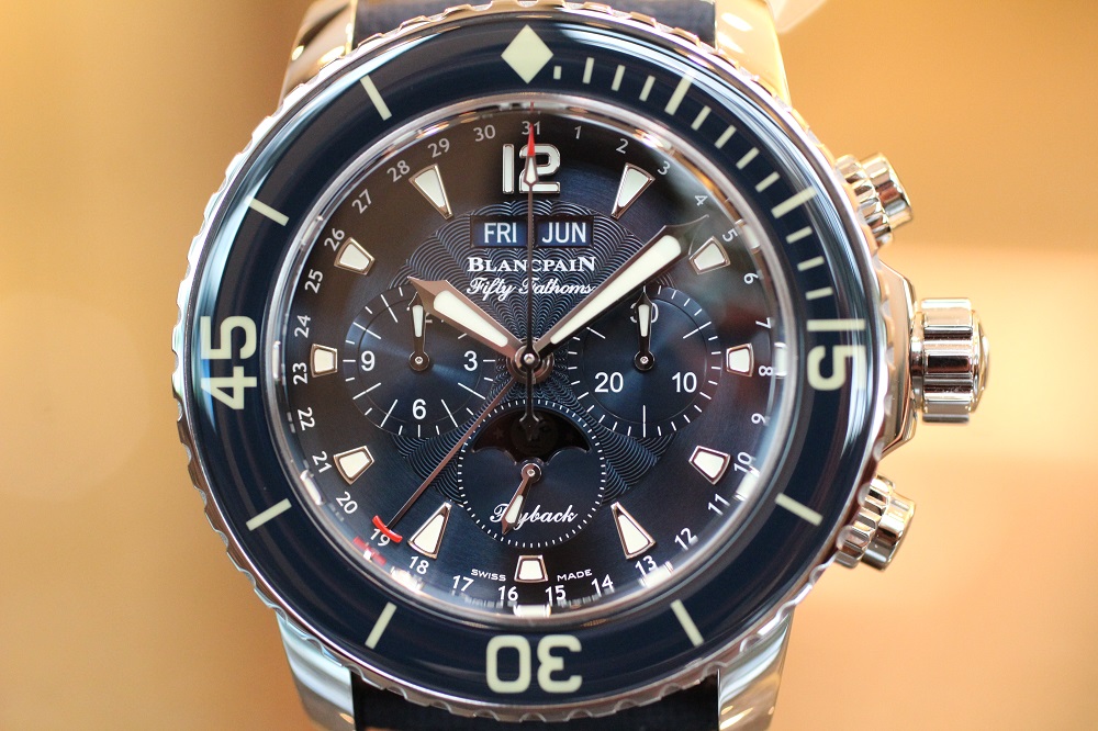 ブランパン】複雑機構を備えた元祖ダイバーズウォッチ_フィフティ