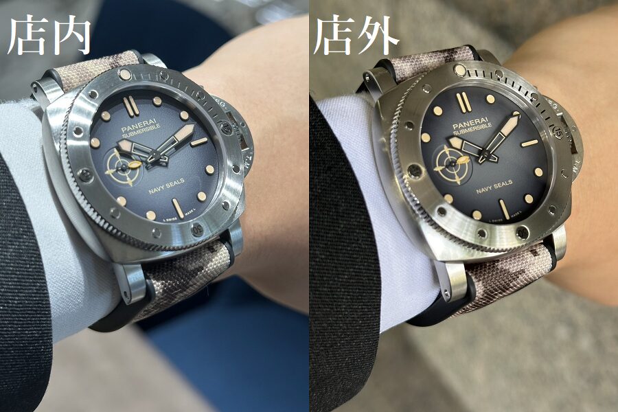 PAM01518 サブマーシブル クアランタクアトロ Navy Seals｜パネライ