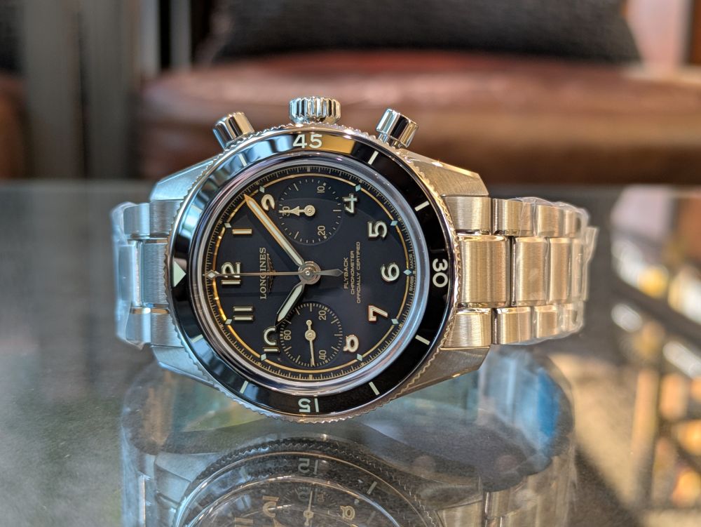 ロンジン】大注目の人気モデルが再入荷です！_スピリット パイロット