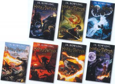 教育家庭新聞 学校教材販売 / 英語版 ハリー・ポッター 全7巻