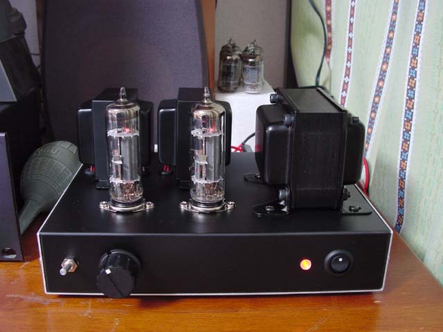 newPCL86シングルアンプ製作