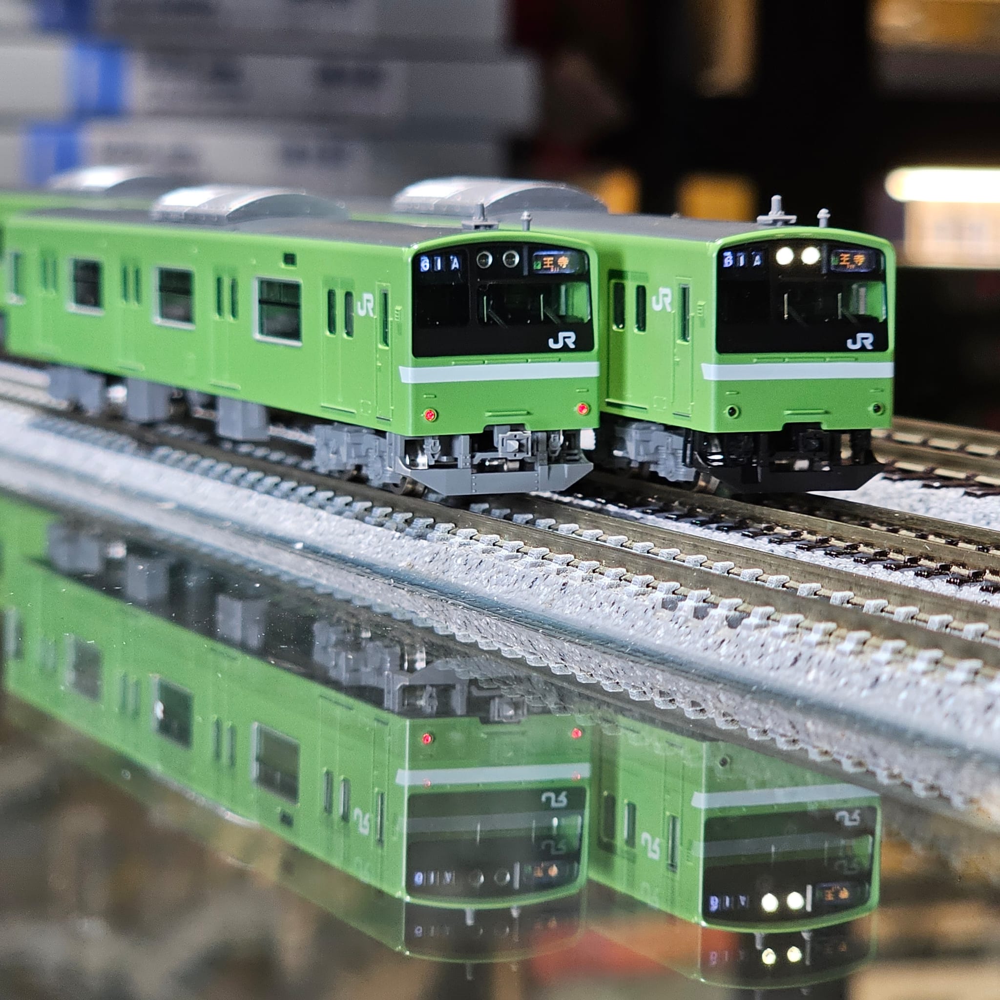 TECSTATION 93594 JR201系通勤電車（JR西日本30N更新車・ウグイス