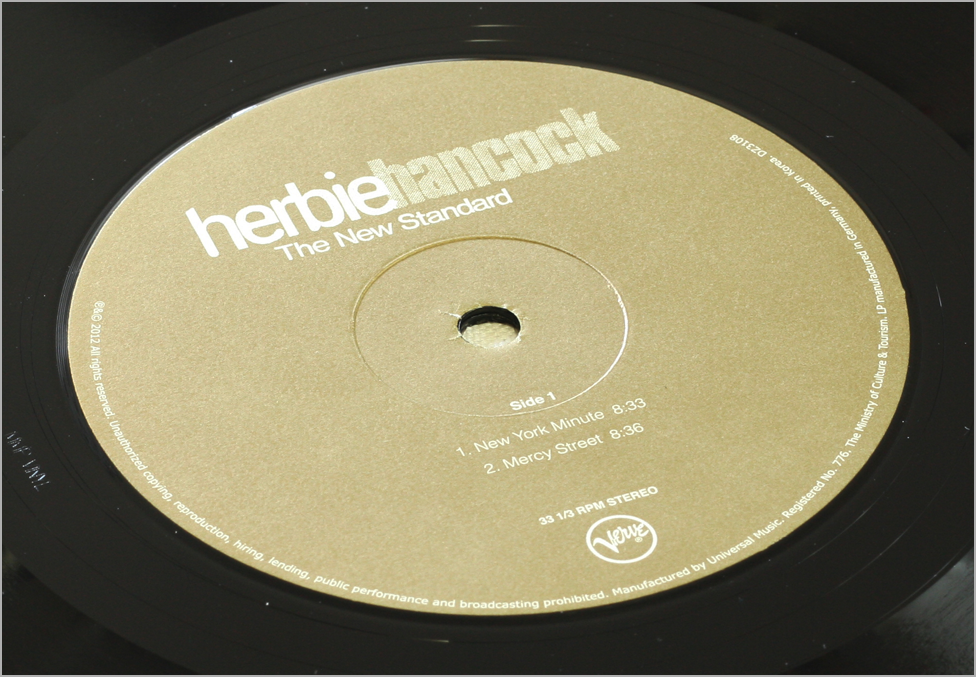 KHIOV MUSIC & PACKAGING - The New Standard by Herbie Hancock