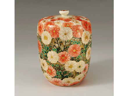 備前菱口耳付花入｜吉兆庵美術館