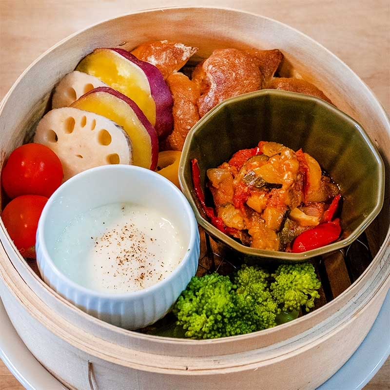 照宝 せいろ 24cm 2段 蒸し板 竹二段 | 中華街 照宝