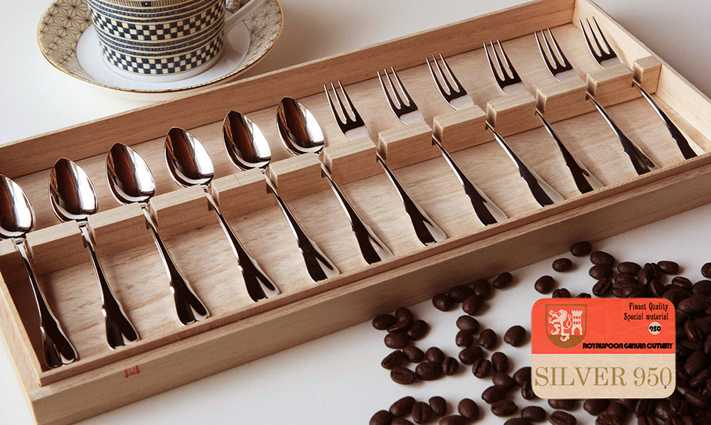 宮内庁御用達】銀食器 最上級の素材を惜しみなく使用した重厚感溢れる