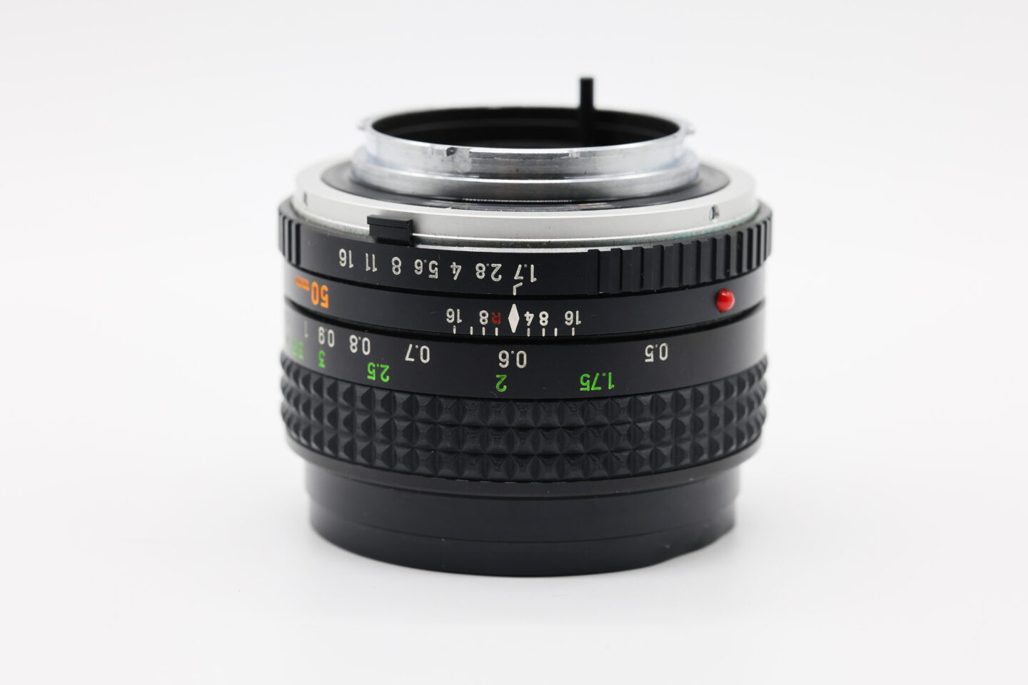 落下によりレンズ先端部（フィルター枠）にゆがみのあるジャンク