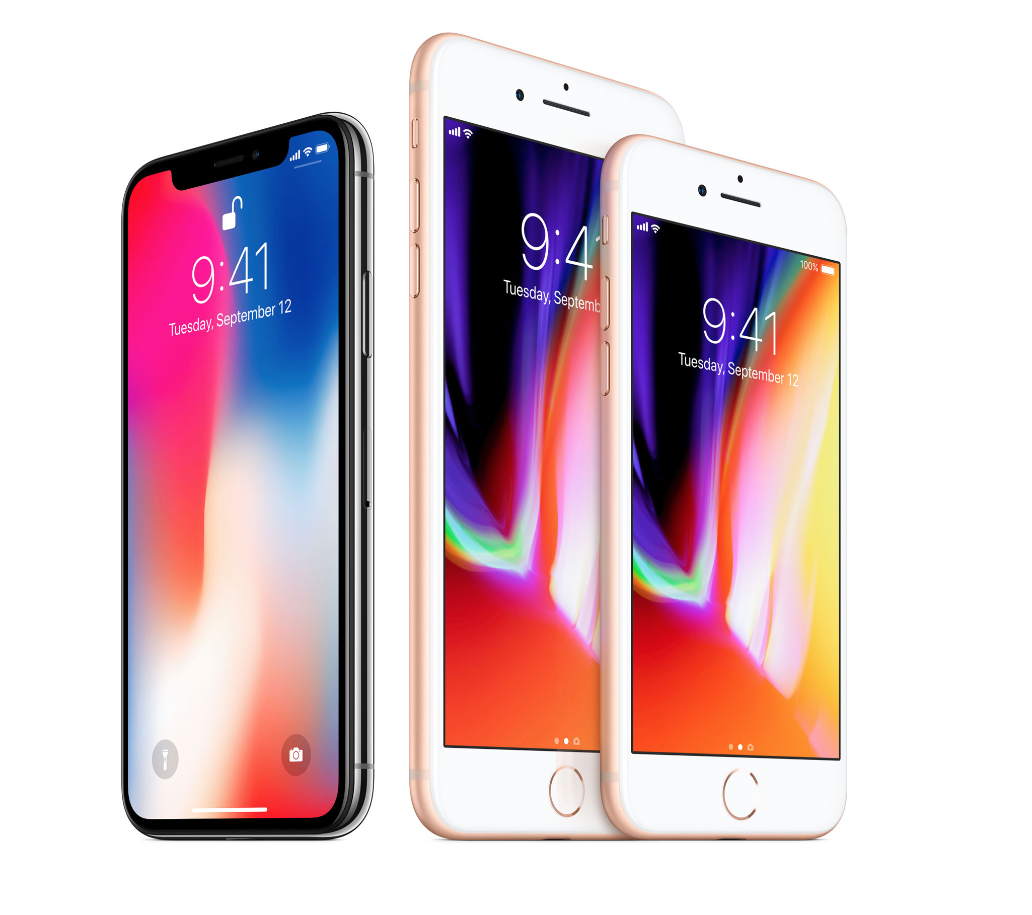 Apple launches the iPhone 8 starting at $699 and iPhone X starting