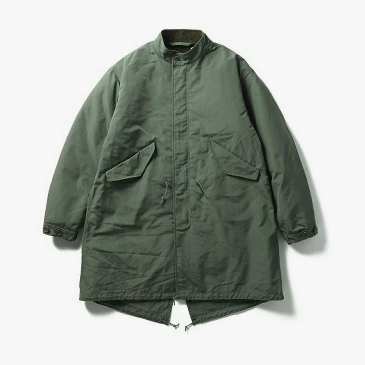 SNOW PEAK TAKIBI RIPSTOP ADJUSTABLE FISHTAIL COAT – KICKS LAB.