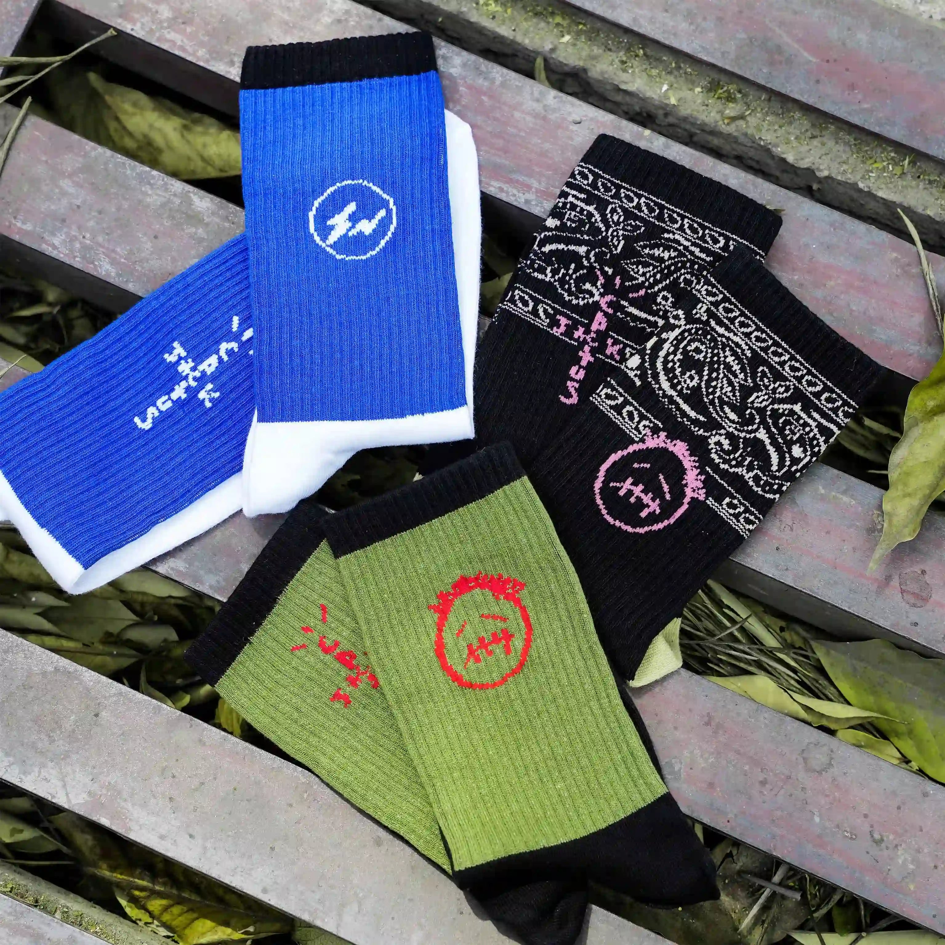 Travis Scott Socks | Travis Socks Combo Pack of 3 | Kicks Machine