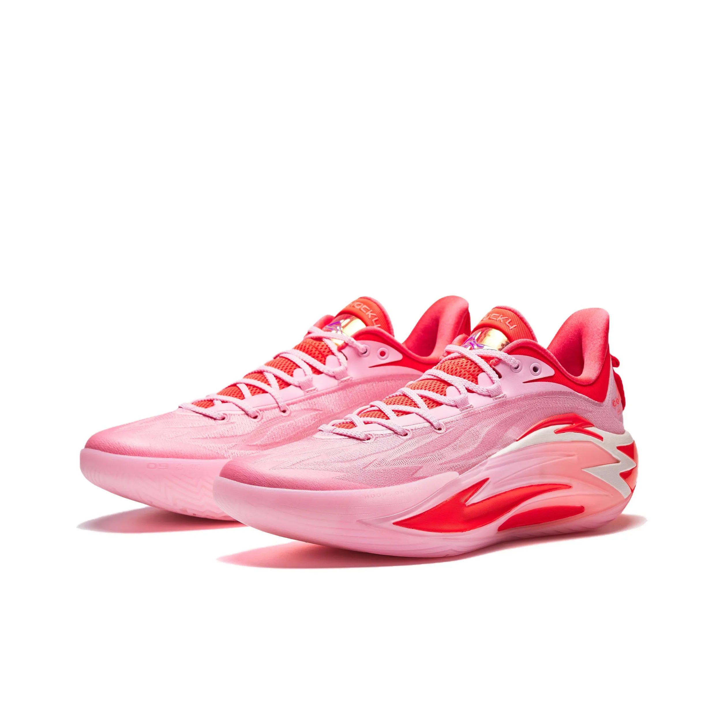 ANTA Shock Wave 7 A SHOCK PRO 'Pink Flame' | New Basketball Shoes