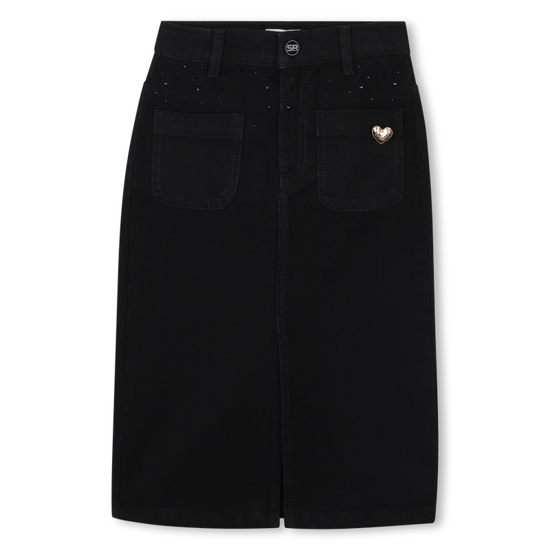 SONIA RYKIEL Denim midi skirt for GIRL | Kids around