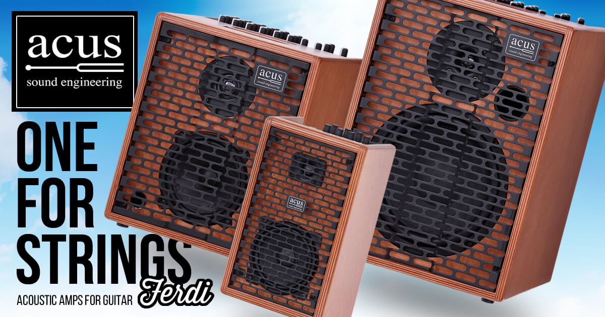 新世代アコースティックアンプ「ONEFORSTRINGS Ferdi」 | キクタニ