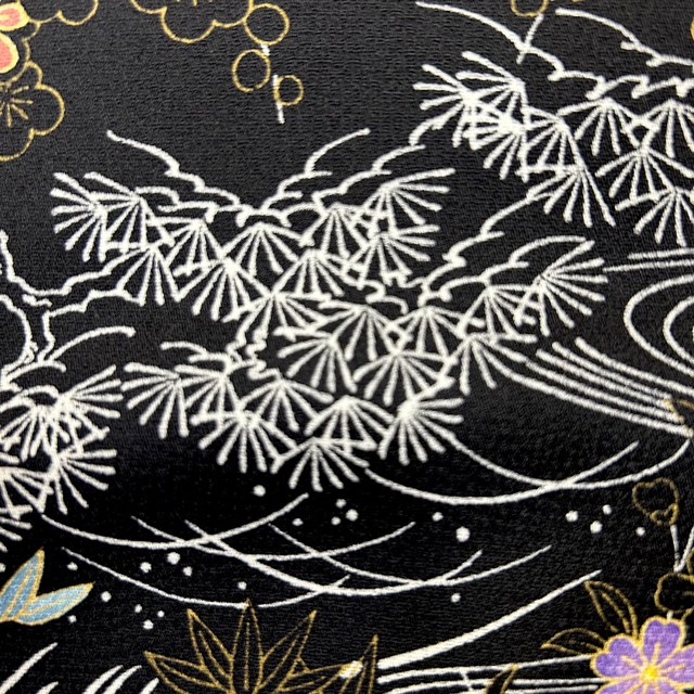 茶屋辻文様柄小紋 【板場友禅染】 お茶席でも社交着としてもお勧めのお