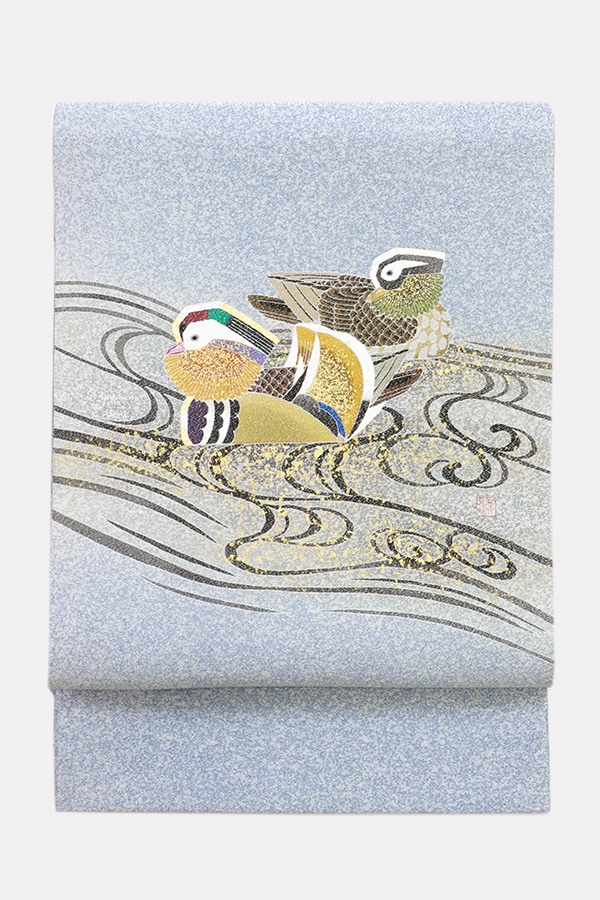 銀座【帯3740】人間国宝 羽田登喜男作 袋帯 (落款入) – 銀座きもの青木