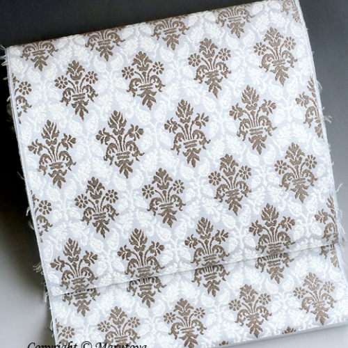 勝山健史 制作：九寸名古屋帯/中世イタリア裂 – 創作着物と帯の専門店