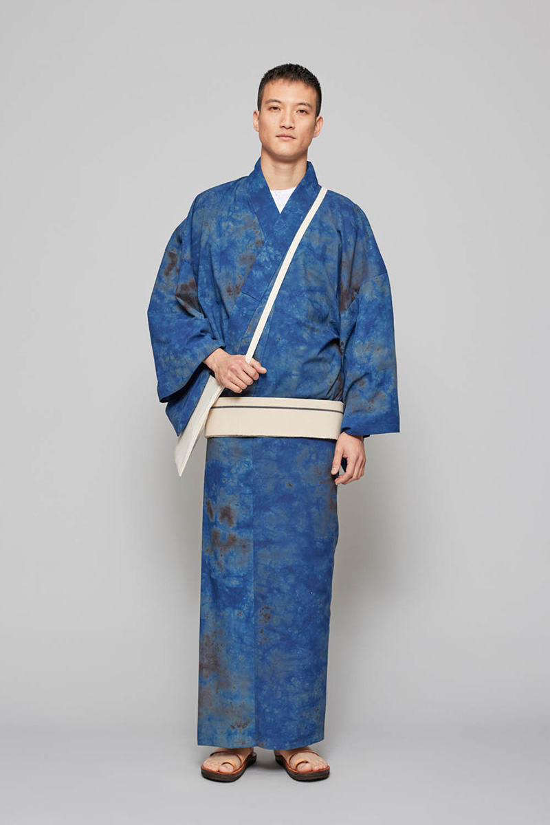 Y. & SONS＞ブランド初となる「国産有松鳴海絞りゆかた」のデザインを