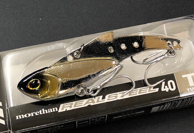 ダイワ モアザン リアルスティールTG40 76mm/40g 【シーバスルアー専門