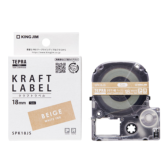 PROテープカートリッジ クラフトラベル SPK18JS | PROテープ