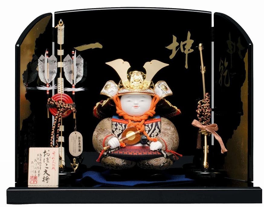 五月人形 石川潤平 木目込み子供大将 人形の金魚屋