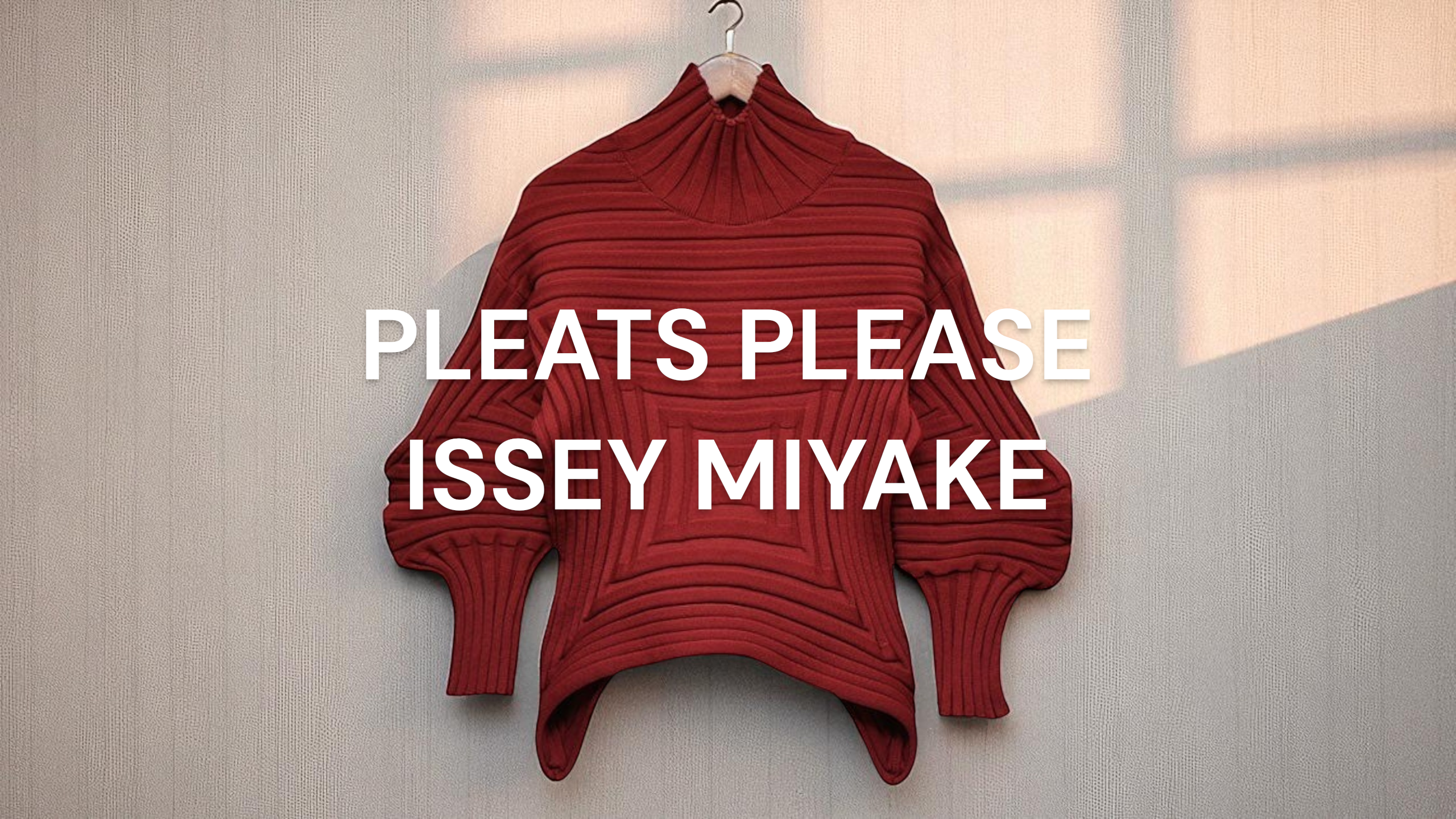 新入荷】PLEATS PLEASE ISSEY MIYAKE 23AW FLOST KNIT PP33KK801