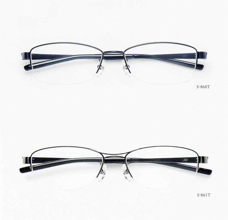999'9(フォーナインズ)メタルメガネフレーム S-860T カラー2 シルバー