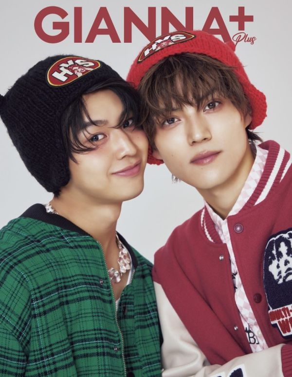 GIANNA Plus ＃06 cover 簡秀吉＆藤本洸大