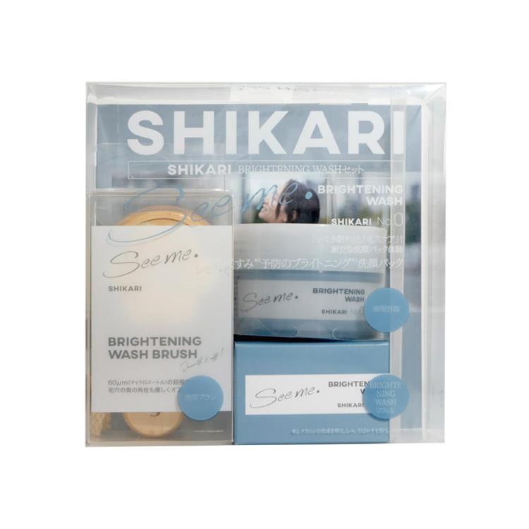 SHIKARI ブライトニングウォッシュ ブラシセット｜キレイエ