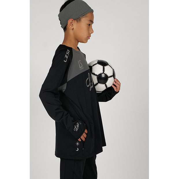 Kemari87 KISHISPO / ジュニア LZ 2WAYサイドジップクルートップ l2232053