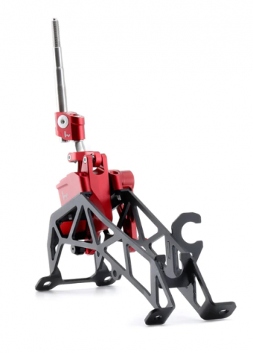 Hybrid Racing 12-15 Civic Dust Red Short Shifter Assembly | HYB