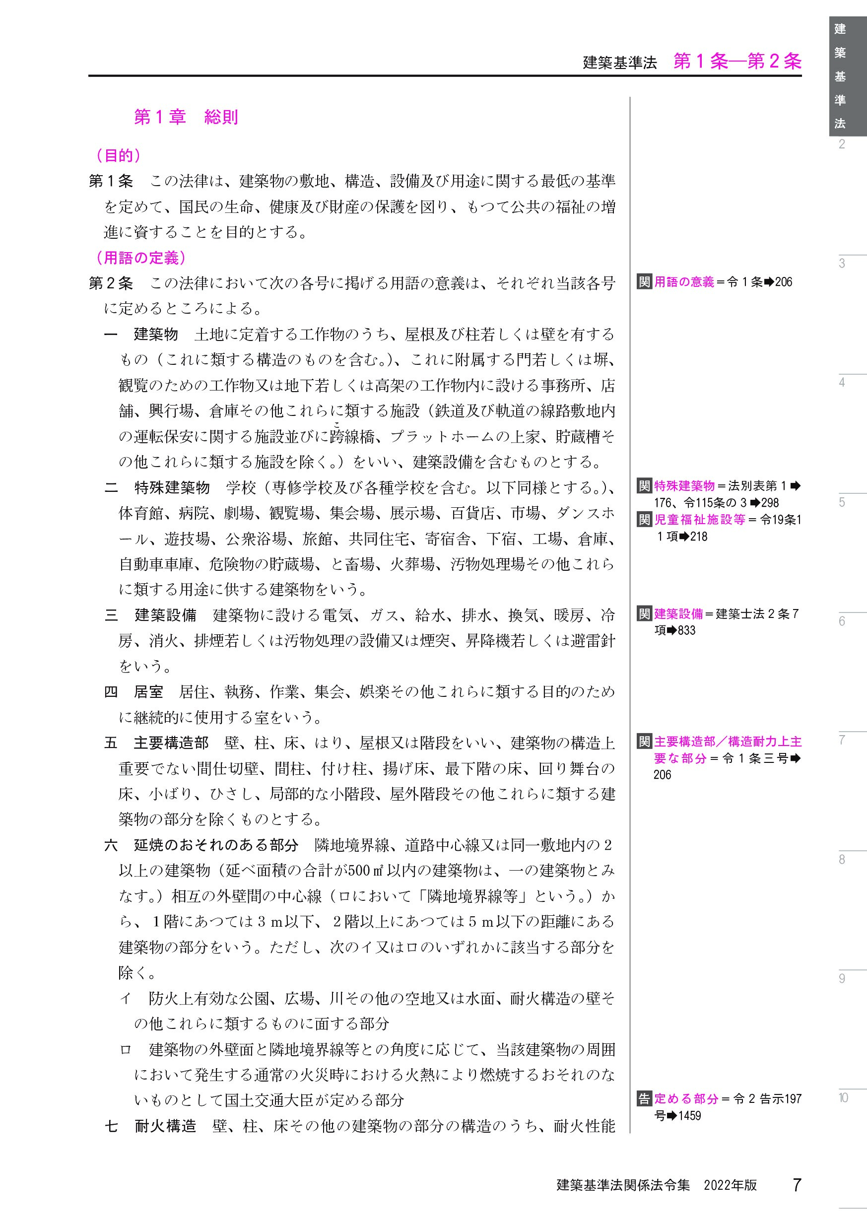 建築基準法関係法令集 2025年版（令和7年版） - 建築資料研究社 BOOKS