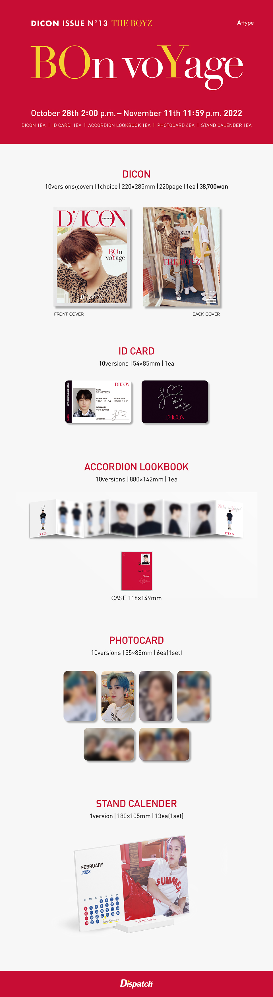 ktown4u.com : DICON ISSUE N°13 THE BOYZ BOn voYage A TYPE (YOUNGHOON)