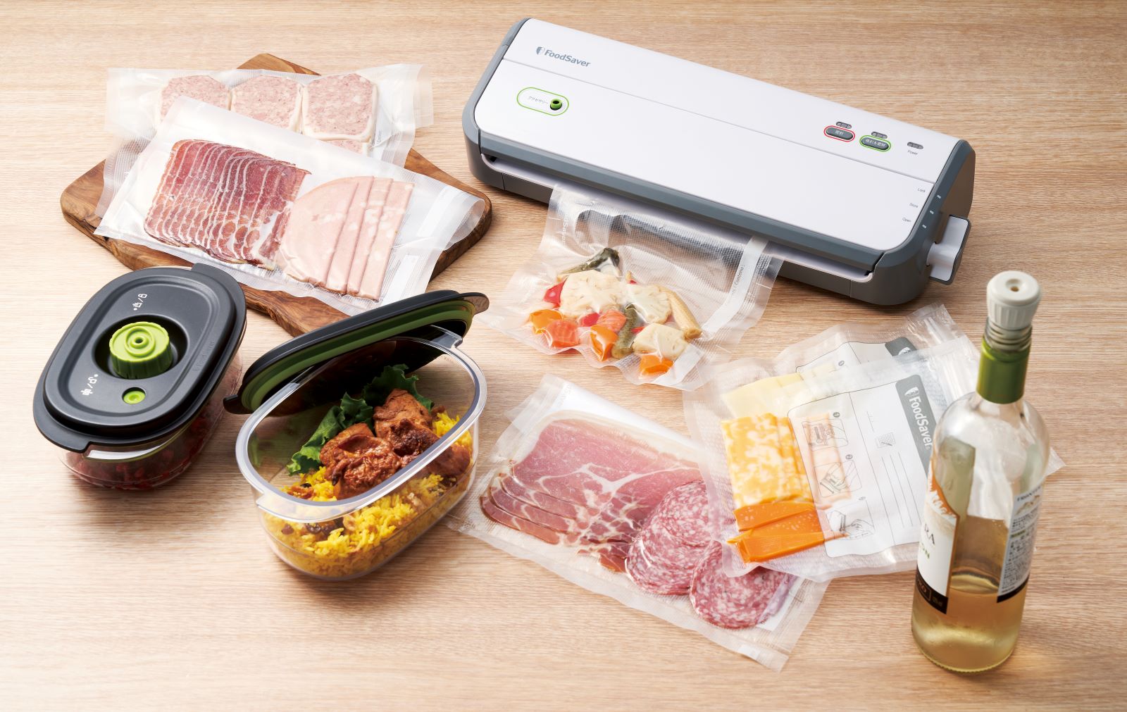 テレビ高知 e！マルシェ】フードセーバー真空コンテナセット/ホワイト