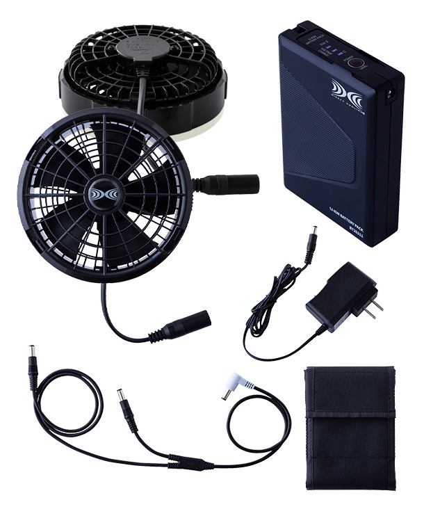 空調服社専用ファン・バッテリー / 空調服™・ファン付き作業着専門店C