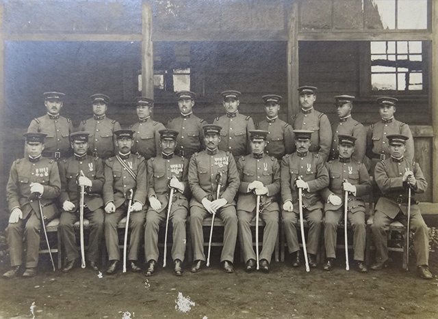 歩兵第二十五連隊 第九中隊：東京都練馬区にて、元陸軍少将のご家族