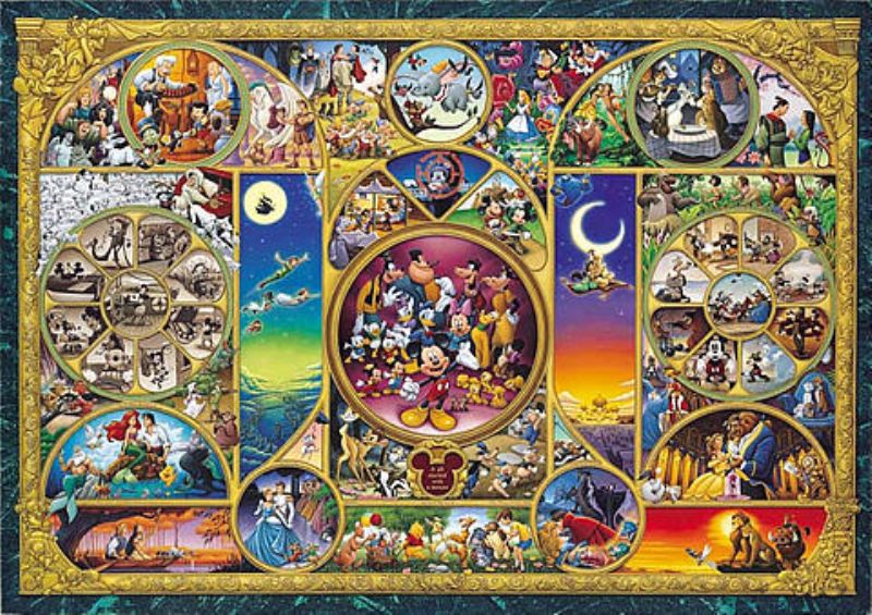 引上品】□2000ピースジグソーパズル ディズニーキャラクターワールド