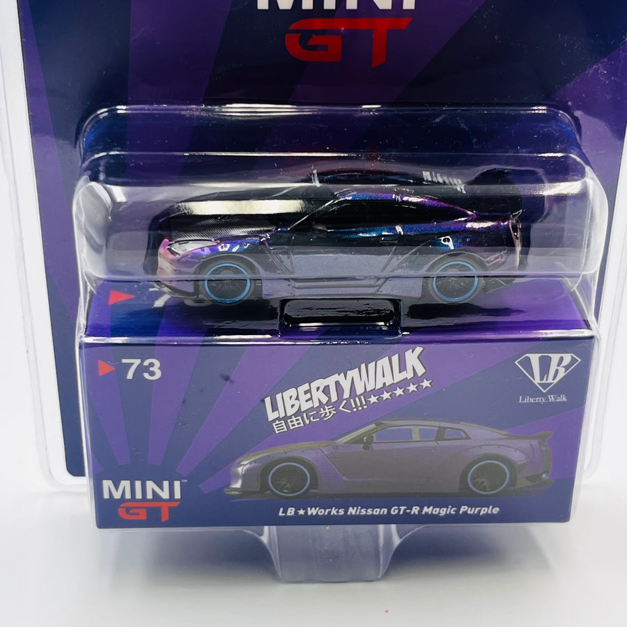 LIBERTYWALK 1/64 Nissan GT-R R35 Type1 Magic Purple MGT00073-TRU