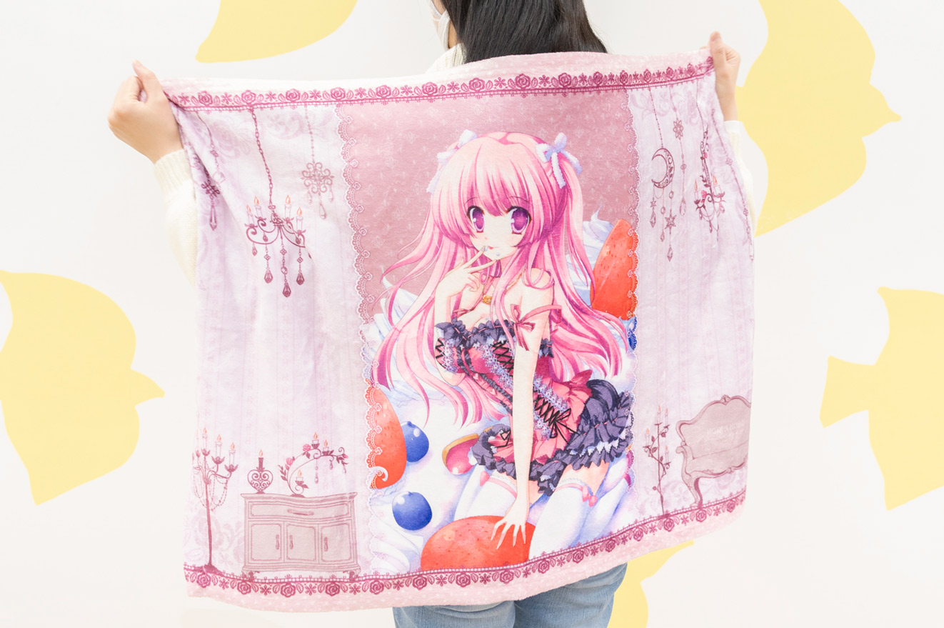 ブランケット ／布印刷なら同人グッズ製作クリア工房