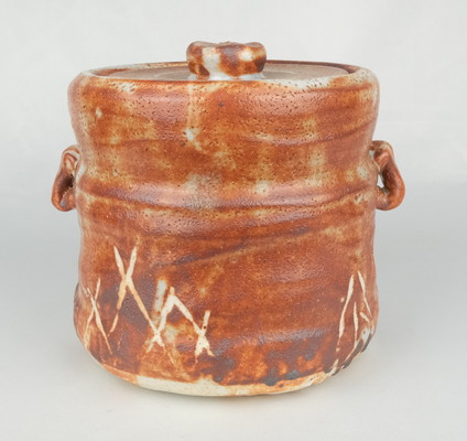 栗山園オンライン通販部 / 【出物】 鼠志野水指 加藤光右衛門