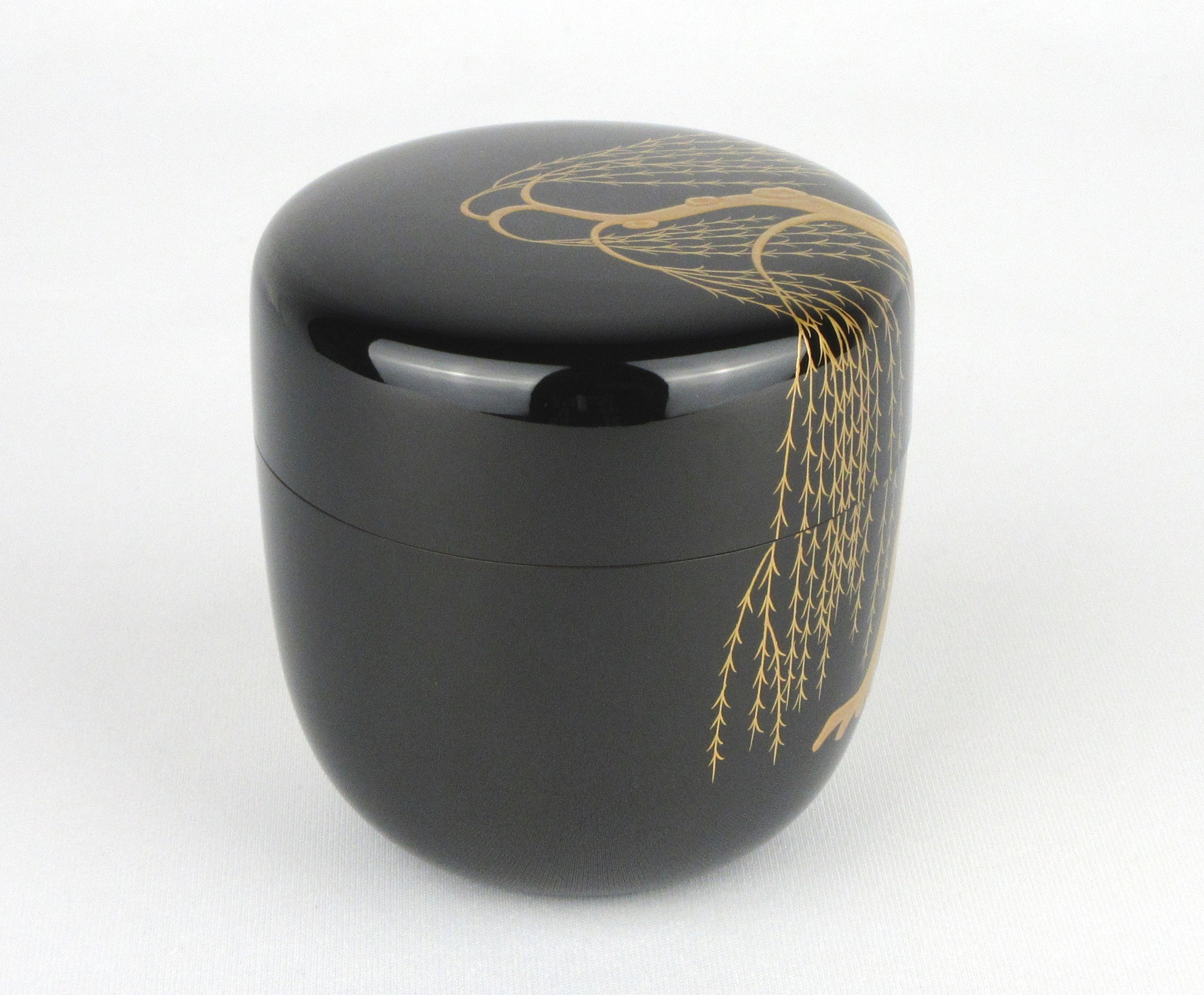 栗山園オンライン通販部 / 【出物】 柳蒔絵大棗 岩倉秀磨