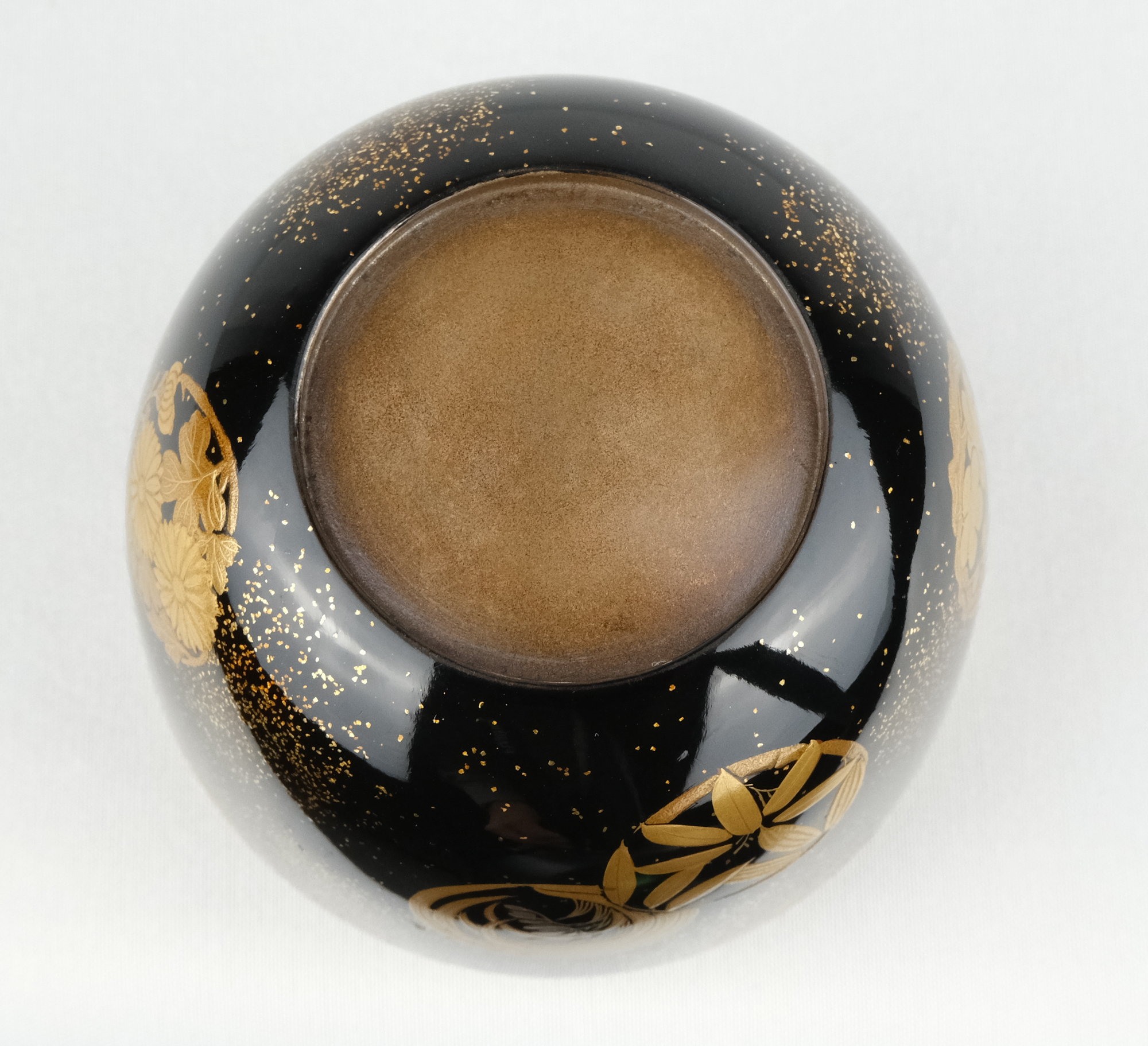 栗山園オンライン通販部 / 【出物】 四君子蒔絵中棗 淡々斎書付