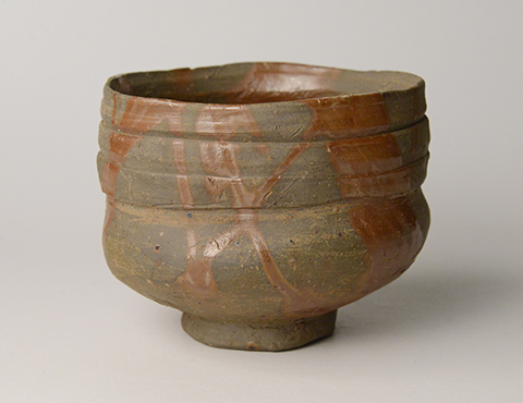 原田拾六 備前火襷茶盌 | しぶや黒田陶苑