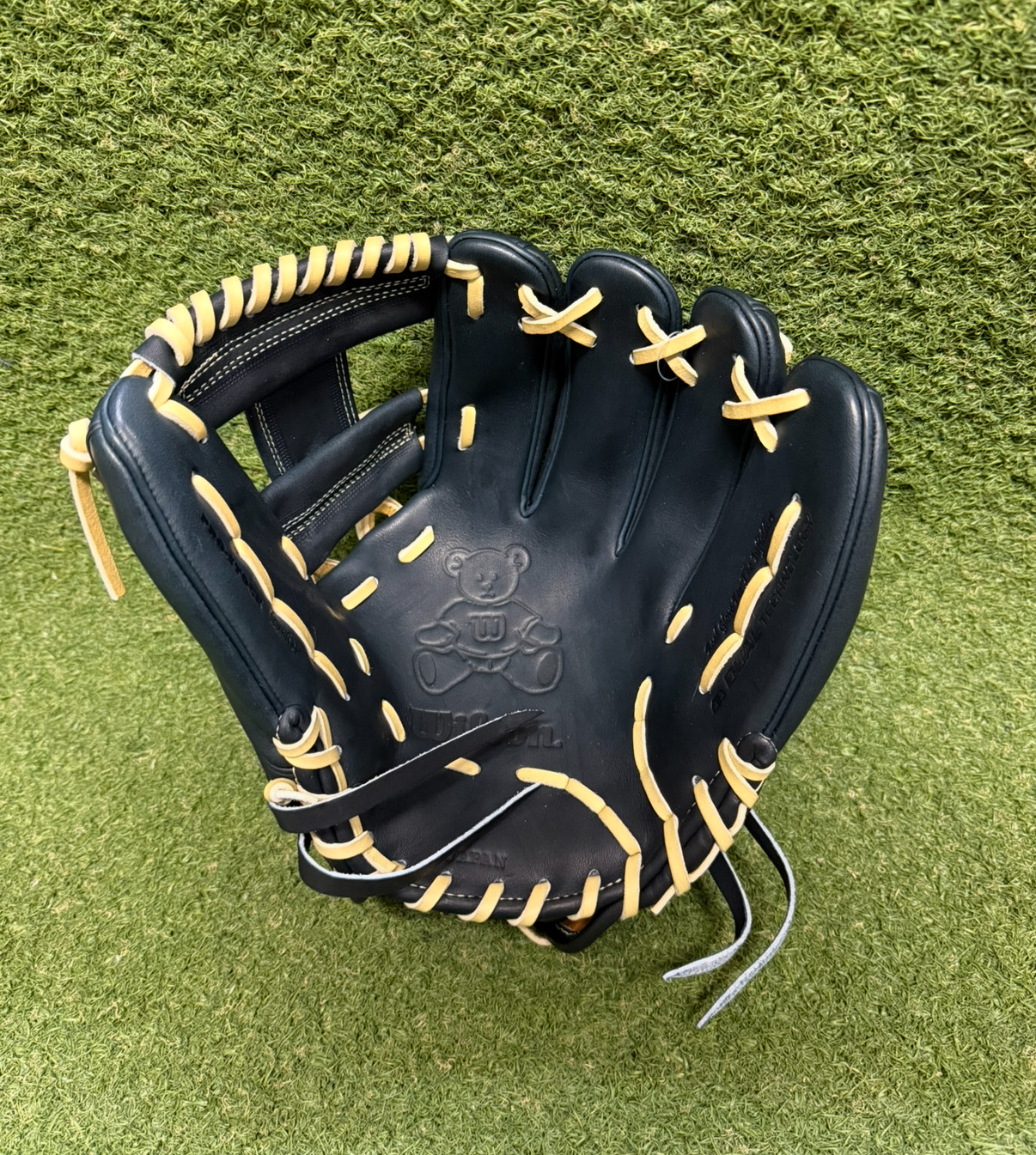 ウィルソンスタッフ 硬式内野手用グラブ 1975型 Wブラック×キャメル