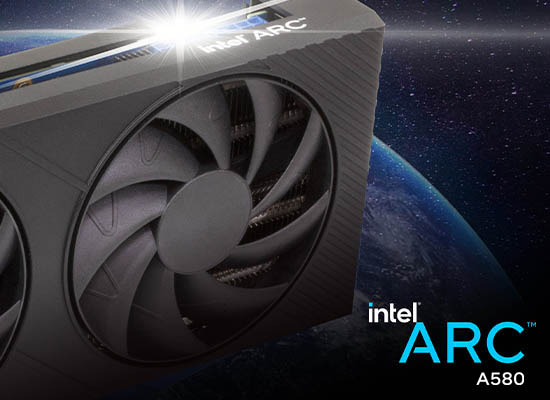 AR-A580D6-E8GB/DF | AR-A580D6-E8GB/DF | 玄人志向 Intel® Arc™ A580